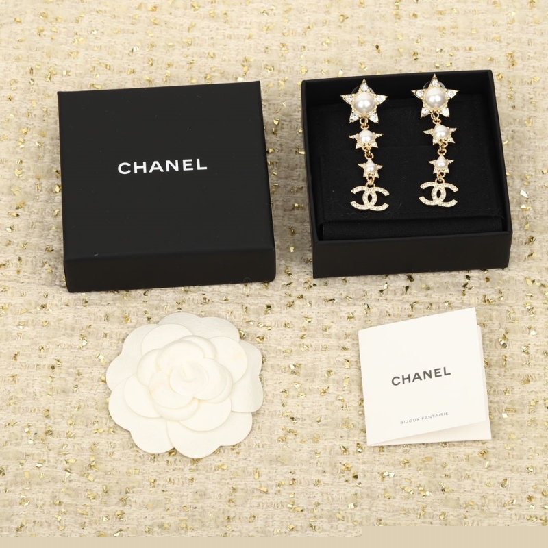 Ch*el earrings